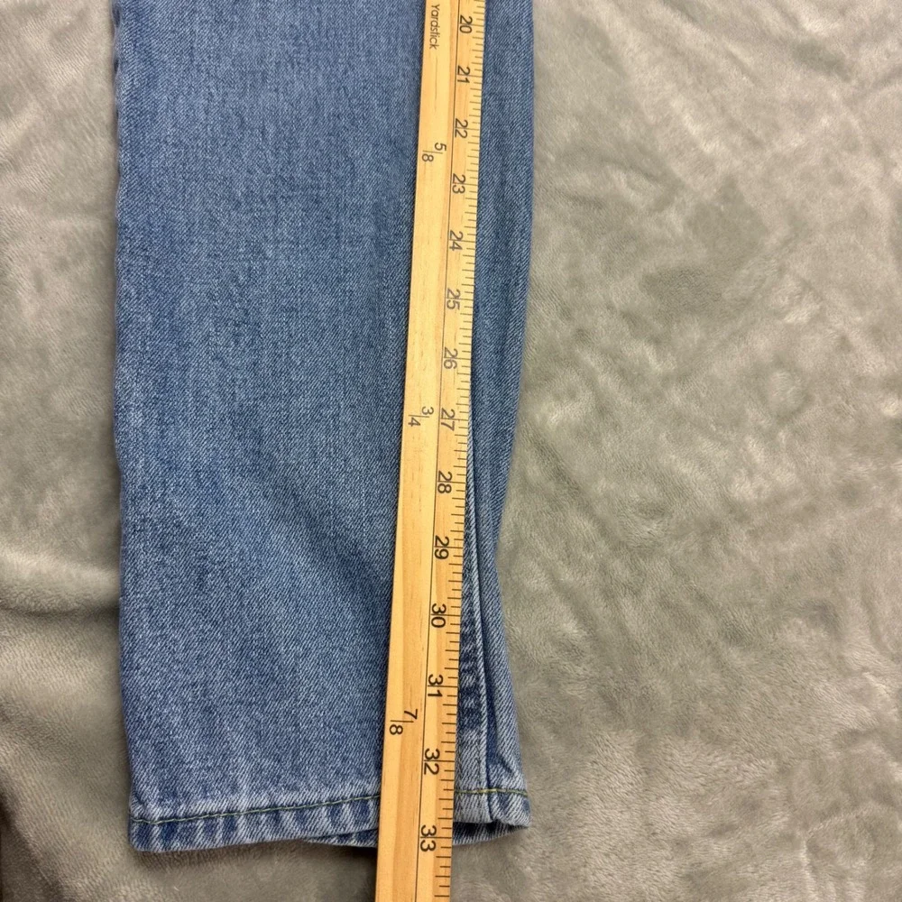 Hollister Mens‎ Skinny Jeans Light Wash Distressed Denim W32 L34 (meas 34x33)